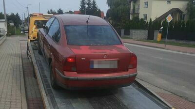 Radzyń Podlaski. Ten passat w ogóle nie powinien wyjechać na ulice.