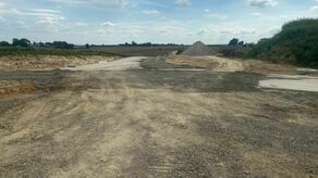 Tak obecnie wygląda teren budowy przyszłej obwodnicy