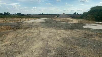 Tak obecnie wygląda teren budowy przyszłej obwodnicy