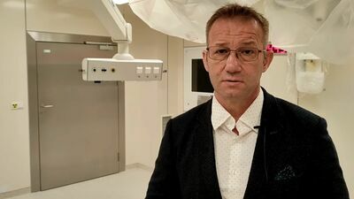 Dyrektor szpitala w Łukowie Mariusz Furlepa