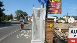 Biała Podlaska. Przedsiębiorca buduje lokal. "Moi klienci będą zderzać się z rowerzystami"