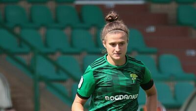 Klaudia Lefeld zdobyła w sobotę dwie bramki

