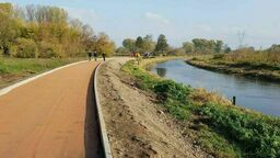 Większa część ścieżki nad Krzną już powstała 