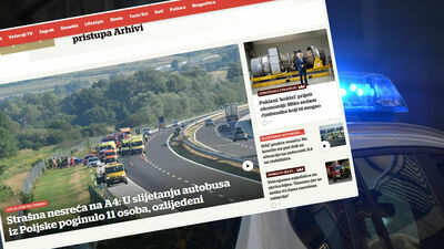 O wypadku informuje chorwacki portal Vecernji list