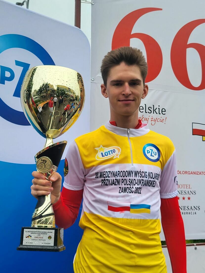 Mateusz Gajdulewicz – zwycięzca Międzynarodowego Wyścigu Kolarskiego Przyjaźni Polsko-Ukraińskiej<br />
<br />
