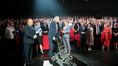 – Jestem zaszczycony przyznaniem mi tego tytułu – dziękował Tomasz Wójtowicz.