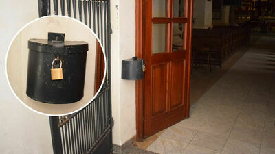 Przyszła do kościoła po pieniądze