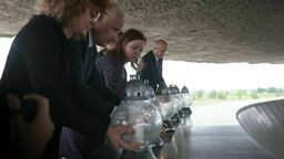 Oddali hołd tym, którzy zginęli na Majdanku. Ceremonia Pamięci podczas Lubliner Festival 2022