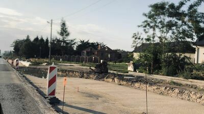 Inwestycja trwa sporo ponad rok, ale na trasie trudno znaleźć miejsca, które wyglądałyby na już gotowe. 
