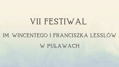 Festiwal Lesslów w Puławach