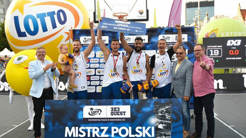 Zespół Lotto 3x3 Team Warszawa został mistrzem Polski<br />
<br />
