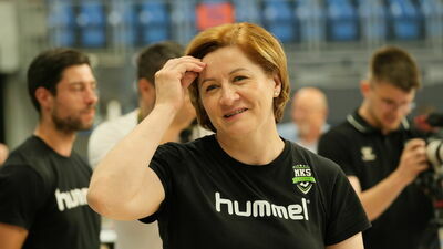 Monika Marzec może być zadowolona z formy swoich podopiecznych tuż przed startem ligowych rozgrywek

