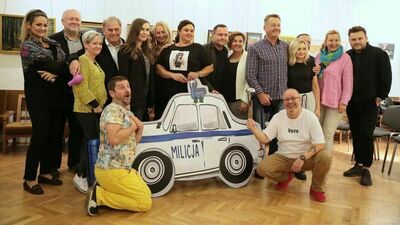 W poniedziałek odbyła się kolejna próba przed spektaklem „Szalone wakacje”