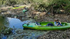 Jakie śmieci lądują w Bystrzycy? Są tam nawet tapczany i znaki drogowe