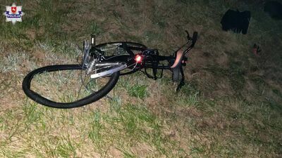 Nie żyje rowerzysta potrącony koło Łukowa