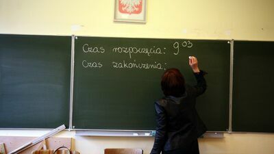 Od początku roku szkolnego minęły dwa tygodnie. Niektórych lekcji jeszcze nie było