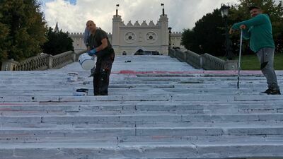 Jedna z prac Open City będzie na zamkowych schodach
