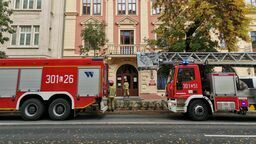 Lublin. Pożar w sali sądowej. Ewakuowano 40 osób