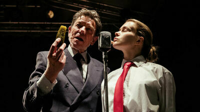 Mirosław Zbrojewicz i Anna-Maria Sieklucka