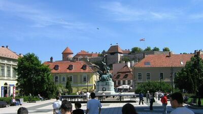 Miasto Eger na Węgrzech