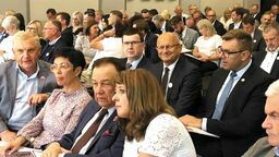 Krzysztof Żuk pod koniec sierpnia brał udział w walnym zebraniu ruchu „Tak! Dla Polski!” w Sopocie