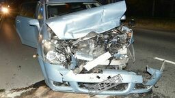 Biała Podlaska. Czołowe zderzenie aut. Jedna osoba ranna