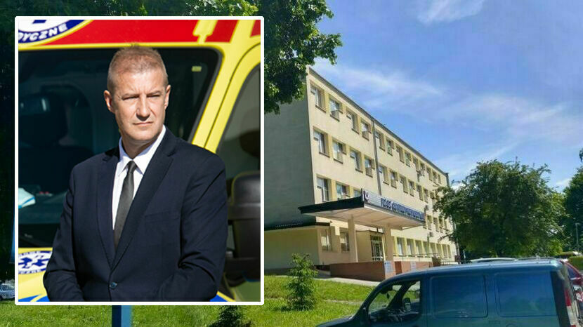Damian Miechowicz jest prezesem Zamojskiego Szpitala Niepublicznego od czwartku