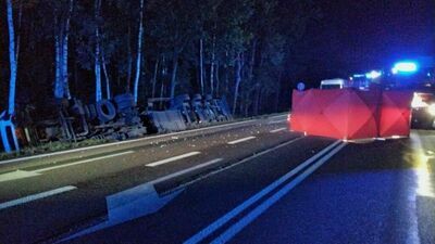 Paszki Małe. Wypadek na drodze krajowej nr 19