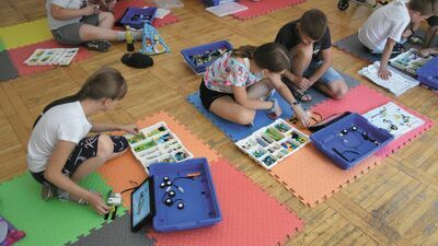 Jak czas spędzają przedszkolaki w Chełmie? Np. z robotami