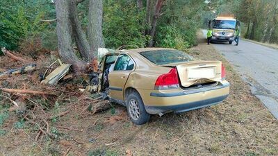 Wypadek w miejscowości Leszczanka