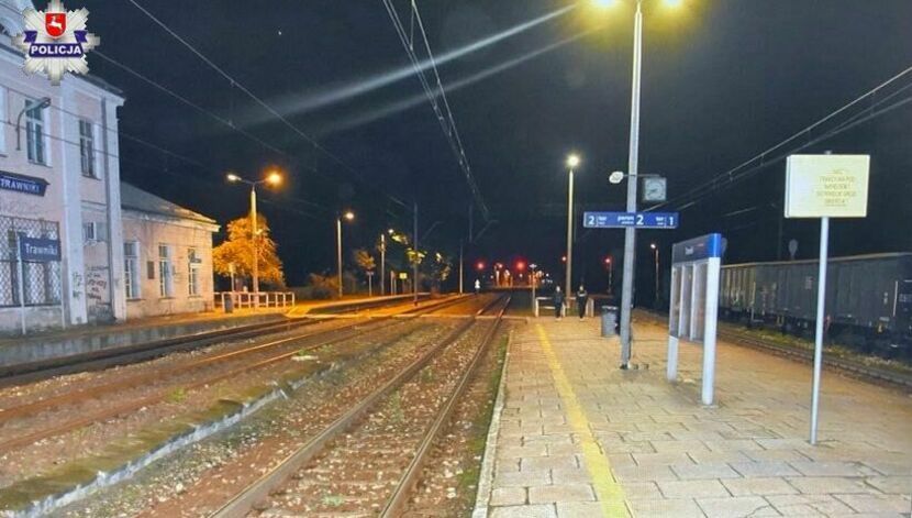 Do niebezpiecznego wypadku doszło na stacji kolejowej w Trawnikach