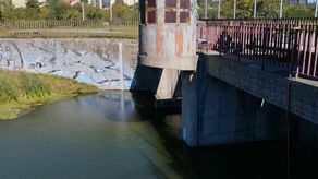 Kilka dni temu poziom wody przy elektrowni był równie wysoki, co przed miesiącem