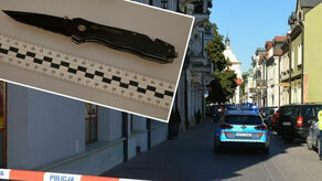 Wpadł w szał w sklepie na Starym Mieście. Wyciągnął 20-centymetrowy nóż