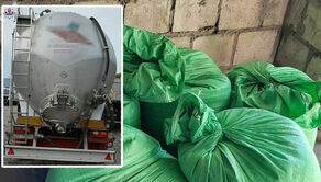 Kilka worków skradzionego cukru znaleziono na posesji w gminie Miączyn