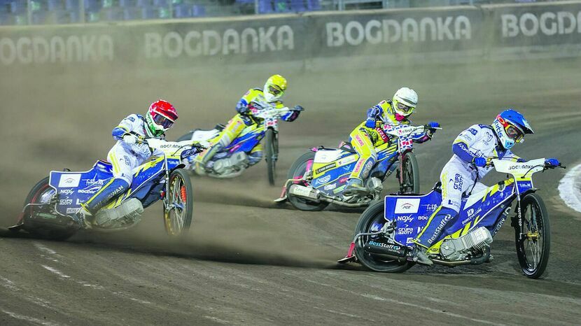 Na zakończenie rundy zasadniczej obecnego sezonu Motor wygrał w Lublinie ze Stalą 59:31<br />
<br />
