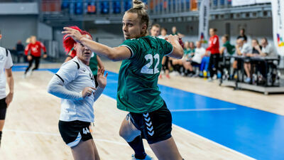 Andrijana Tatar (z piłką) zdobyła w środę cztery bramki