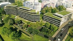 Trzy bloki miałyby powstać między al. Solidarności a skarpą, na której stoją zabudowania ul. Niecałej. Jeden z budynków ma stać wzdłuż ul. Dolnej 3 Maja.