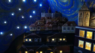 Lublin Wędrowca z "Poematu o mieście Lublinie" 