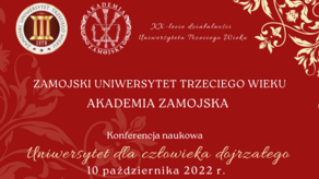 Uniwersytet dla człowieka dojrzałego – konferencja naukowa w Zamościu
