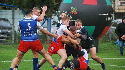 Edach Budowlani zmierzą się w sobotę z wiceliderem ekstraligi rugby

