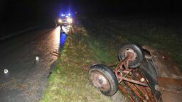 Zginął przygnieciony przez wóz z drewnem. Traktorzysta był pijany