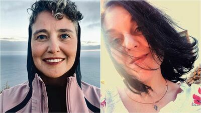 Anna Dąbrowska i Ірина Шевченко