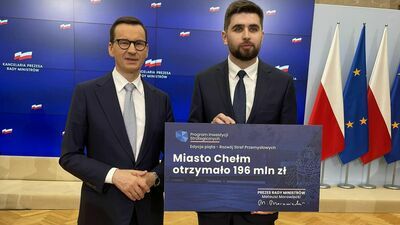 Chełm właśnie dostał rekordowe 196 mln zł. Prezydent dziękuje mamie za pomoc