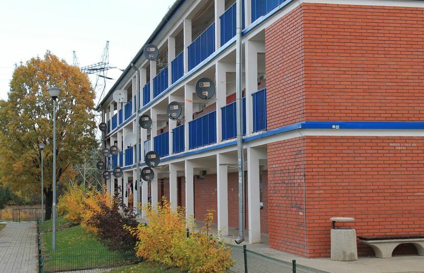 Kontenerowe mieszkania mają pojawić się na osiedlu Wólka Profecka, niedaleko istniejących bloków komunalnych przy Szwedzkiej