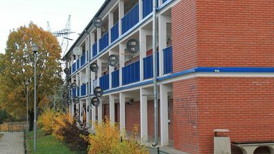 Kontenerowe mieszkania mają pojawić się na osiedlu Wólka Profecka, niedaleko istniejących bloków komunalnych przy Szwedzkiej