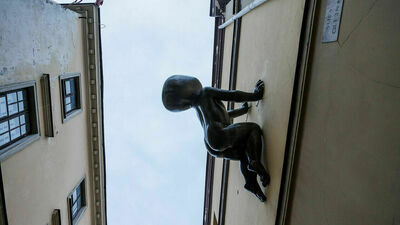 Jedna z prac na Starym Mieście