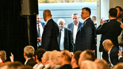 "Mamy w Kraśniku kawałek Chińskiej Republiki Ludowej". Jak miasto powitało prezesa PiS