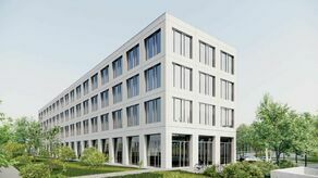 Tak, według wstępnej koncepcji, miałby wyglądać biurowiec zbudowany na działce u zbiegu ulic Wyszyńskiego i Legionów w Zamościu.