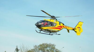 Szykowali plac na węgiel. Zmiażdżona ręka pracownika urzędu gminy