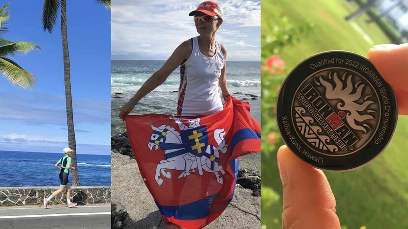 Iwona Latańska po raz drugi w tym roku ukończyła prestiżowe zawody triathlonowe IRONMAN. Na Hawaje zabrała ze sobą flagę powiatu puławskiego
